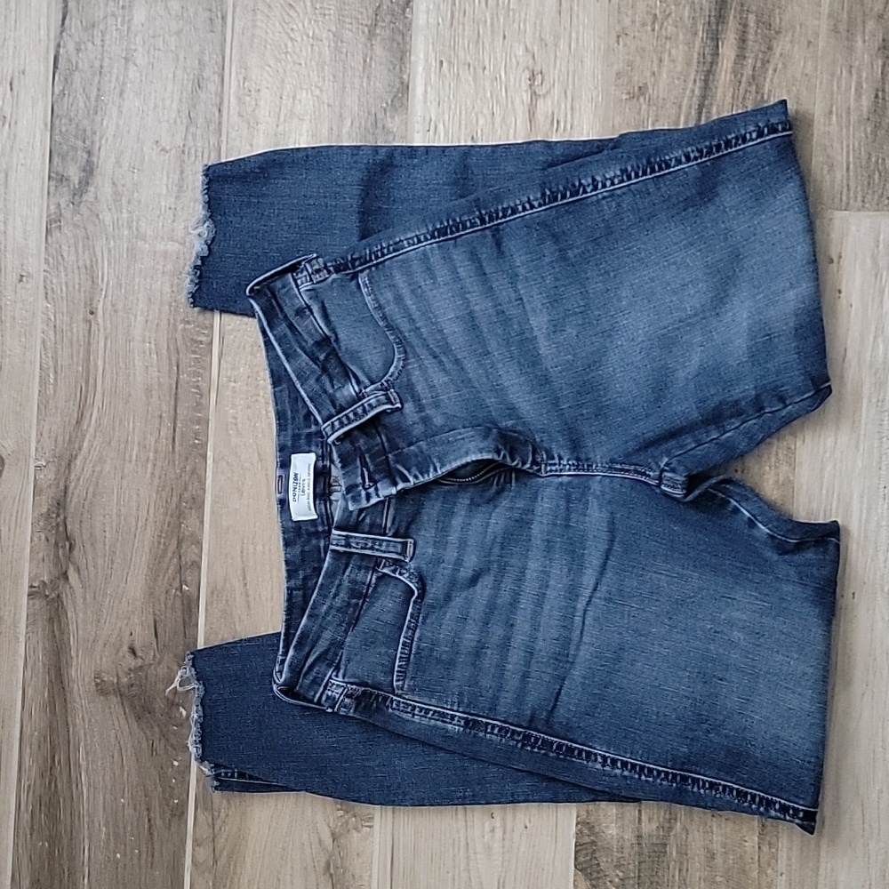 High Rise Ankle Skinny Jeans